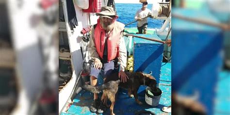 Adrift for months, Australian and his dog lived on raw fish until Mexican fishermen rescued them